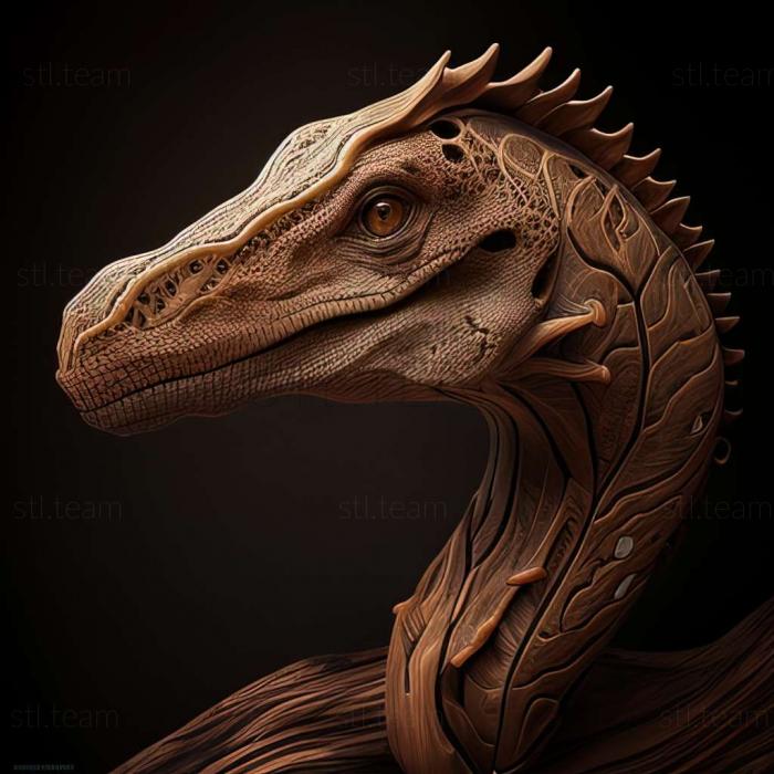3D model Dallasaurus turneri (STL)